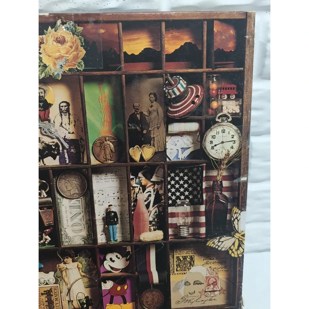 Vintage 1973 The American Spirit 500 Pc COMPLETE Puzzle, Springbok Jigsaw